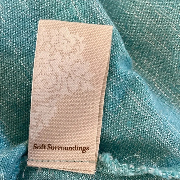 Soft Surroundings NWT Destin Cold Shoulder Knit Midi Dress Size PM - Picture 11 of 12